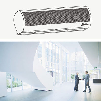 2024Fan Pintu Pintu Air Barrier Overdoor Air Curtain Residential Fan untuk Ukuran Pintu 0,9m-2m